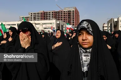 گزارش تصویری | عزاداری شهادت رهبر معظم انقلاب اسلامی در میدان شهدا مشهد