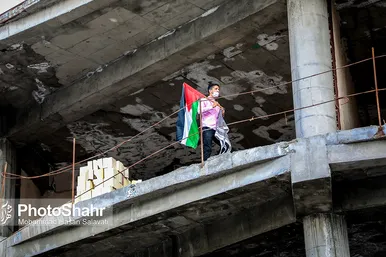 تجمع مردم مشهد در حمایت از مردم مظلوم فلسطین