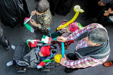 راهپیمایی 22 بهمن در مشهد - 3