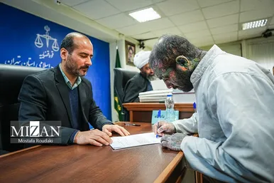 عکس‌هایی از نخستین جلسه رسیدگی به اتهامات «امیر تتلو»