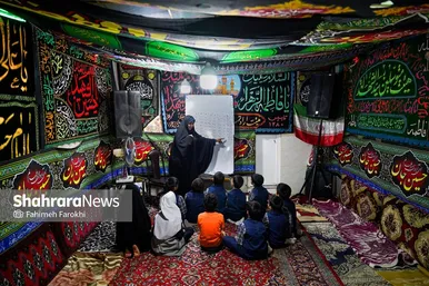 گزارش تصویری | مِنوی باز آقای بیابانی