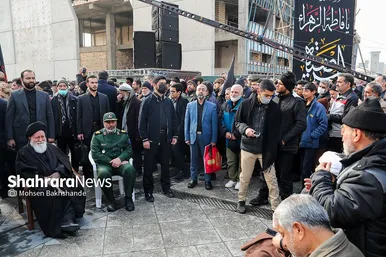 تشییع پیکر مطهر ۱۰ شهید گمنام در مشهد