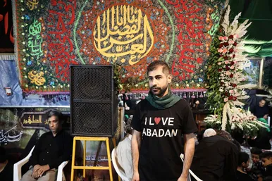 آیین سینی گردانی حضرت قاسم علیه السلام در شب هشتم محرم