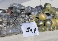 درگیری مسلحانه پلیس سیستان و بلوچستان با قاچاقچیان مواد مخدر| بیش از یک تن مواد افیونی کشف شد