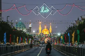 آمادگی مشهد برای جشن میلاد امام رضا (ع)