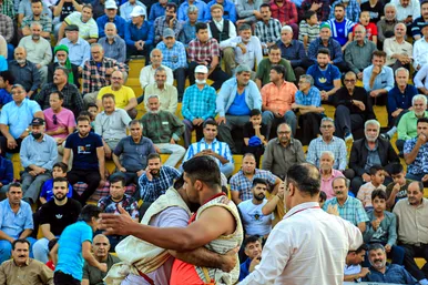 گود کشتی با چوخه «بابانظر»