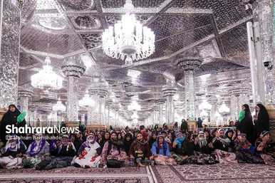 گزارش تصویری | تشرف عشایر زیارت‌اولی سراسر کشور به حرم مطهر امام‌رضا(ع)