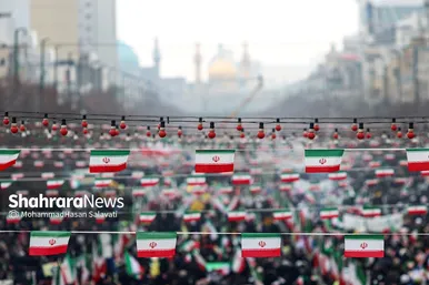 حضور باشکوه مردم مشهد در راهپیمایی ۲۲ بهمن -۳