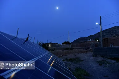 درآمدزایی اهالی روستای چاه نسر به کمک پنل های خورشیدی