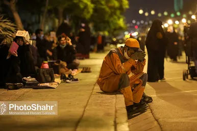 مراسم احیاء شب بیست و یک رمضان در بلوار امامت مشهد