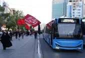 انجام بیش از ۱۵۵ میلیون سفر با ناوگان اتوبوسرانی مشهد در نیمه نخست ۱۴۰۵