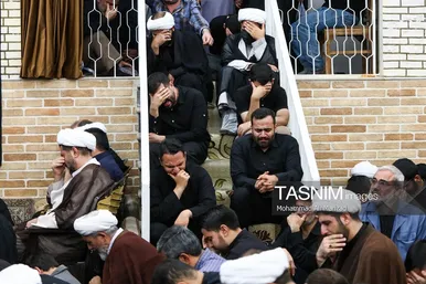 گزارش تصویری | مراسم وداع با پیکر آیت‌الله شبیری زنجانی