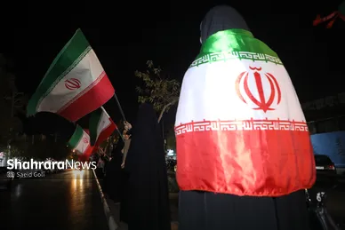گزارش تصویری | برگزاری رزمایش مردمی تونل پرچم و زنجیره انسانی ۶ کیلومتری در مشهد