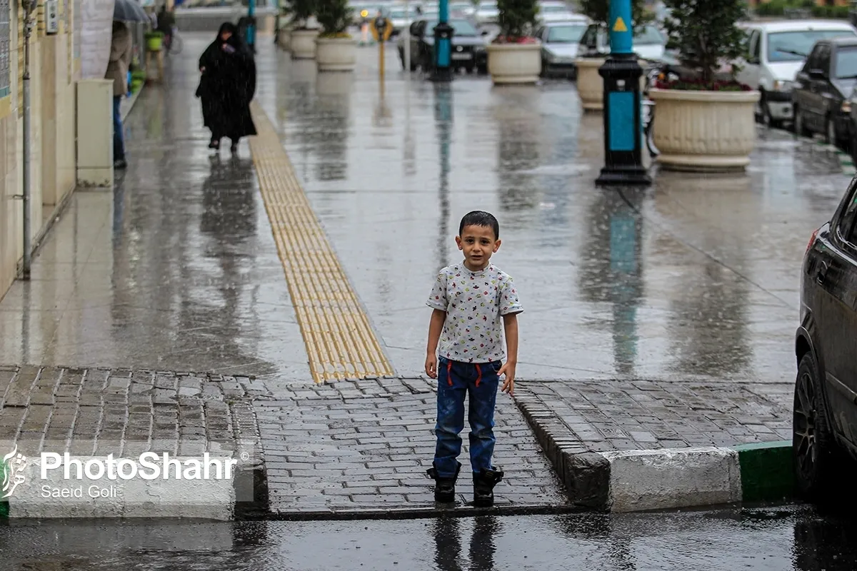 اواخر هفته بارانی و کاهش دما در خراسان رضوی (١٩ اردیبهشت ماه ١۴٠٢)