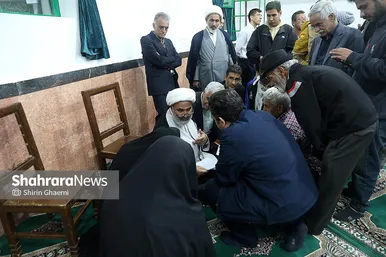 گزارش تصویری | دیدار مردمی نمایندگان مردم مشهد در مجلس شورای اسلامی با ساکنان شهرک مهرگان مشهد