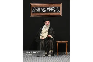 مراسم عزاداری دانشجویان به‌مناسبت اربعین حسینی علیه‌السلام در حضور رهبر انقلاب
