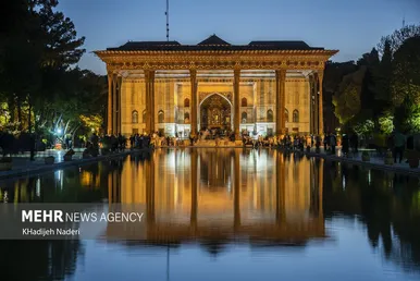 ایران زیباست | کاخ چهلستون اصفهان
