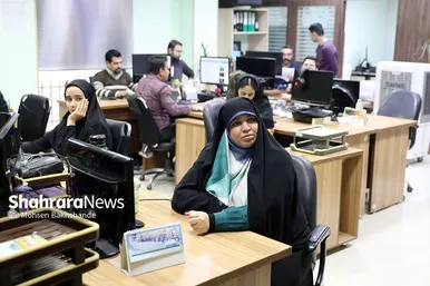 بازدید عضو شورای اسلامی شهر مشهد از موسسه فرهنگی شهرآرا