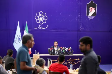 دومین نشست خبری سید عبدالله ارجائی شهردار مشهد