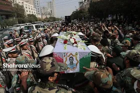 مراسم تشییع پیکر مطهر سرباز شهید &laquo;احمد لطفی&raquo; در مشهد برگزار شد