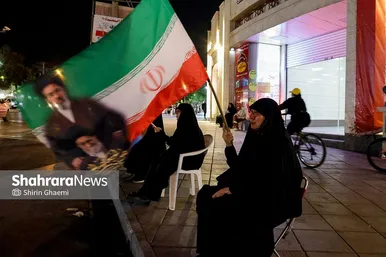 گزارش تصویری | یکصدو بیستمین شب حضور مردم مشهد در خیابان (۷ تیرماه ۱۴۰۵)