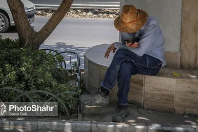 گرمای هوا در مشهد