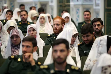 اولین اختتامیه جشنواره زوج های جوان نیروهای مسلح در مشهد