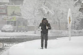 پیش&zwnj;بینی بارش برف و باران و کاهش دما در بیشتر استان&zwnj;ها (۲۶ بهمن ۱۴۰۲)