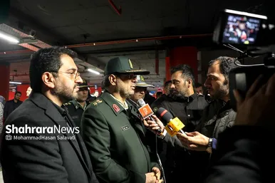 بهره‌برداری از پارکینگ هوشمند هشت‌آباد در میدان شهدا مشهد