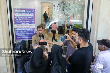 عکس | گشت کارگروه تنظیم و کنترل بازار املاک و پلمب ۵ مشاور املاک در مشهد