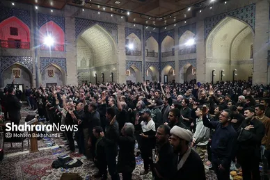 گزارش تصویری | مراسم احیا ویژه ناشنوایان در شب‌ بیست یکم ماه مبارک رمضان
