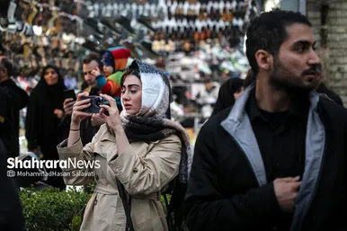 دسته عزای علوی در روز شهادت حضرت علی(ع) در مشهد