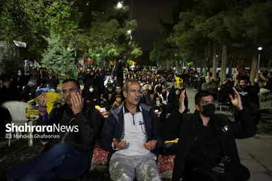 مراسم احیای شب ۲۱ ماه رمضان در بهشت رضا(ع)