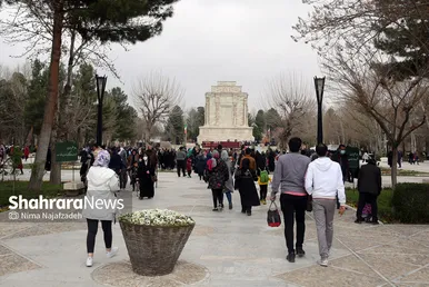 آیین نوروزگاه در آرامگاه حکیم ابوالقاسم فردوسی