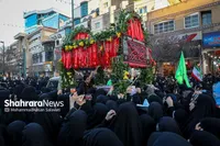 تشییع و وداع با پیکر شهیده فاطمه دهقان در مشهد+ فیلم  (۱۹ دی ماه ۱۴۰۲)