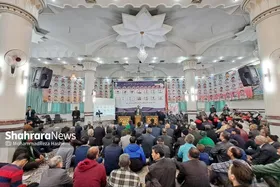 مراسم گرامیداشت شهدای افغانستانی حمله تروریستی کرمان در مشهد