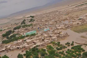 سیل در افغانستان ۳هزار خانه را تخریب کرد + فیلم