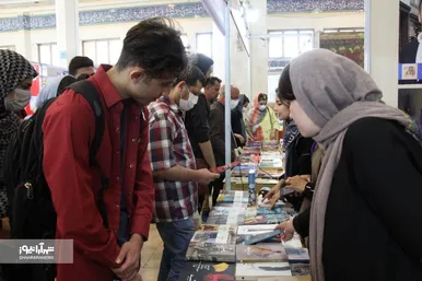 حضور پرشمار مهاجران افغانستانی در نمایشگاه کتاب تهران