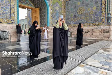 گزارش تصویری | حال و هوای بارانی حرم امام رضا (ع) (۱۹ اسفند ۱۴۰۳)