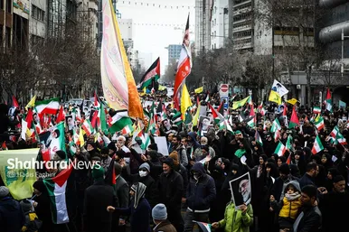 گزارش تصویری | راهپیمایی جمعه نصر و جشن پیروزی مقاومت فلسطین در مشهد