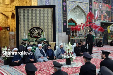 گزارش تصویری| آیین اذن عزای محرم در حرم مطهر رضوی (پنجشنبه ۵ تیر ۱۴۰۴)