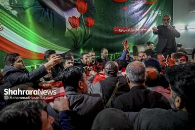 گزارش تصویری | مراسم وداع با پیکر شهید مدافع امنیت «مهدی ظریف» در مشهد