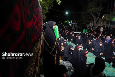 گزارش تصویری | برپایی سفره حضرت رقیه(س) در مشهد