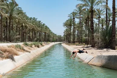 فرار از گرمای تابستان بوشهر
