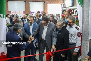 گزارش تصویری | بهره‌برداری از تعمیرگاه مرکزی سازمان آتش‌نشانی و تجهیزات مرتبط و ۵ پروژه عمرانی، فرهنگی و فضای سبز در منطقه ۷ مشهد