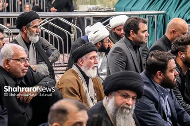 مراسم بزرگداشت شهدای خدمت در حرم مطهر رضوی