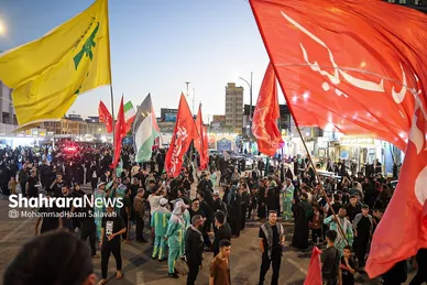 گزارش تصویری | آیین اذن خدمت و آغاز خدمات رسانی کاروان خدام الحسین(ع) شهرداری مشهد مقدس در نجف اشرف