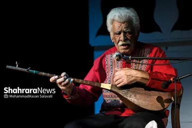آئین شاهنامه خوانی استاد محمد یگانه در مشهد