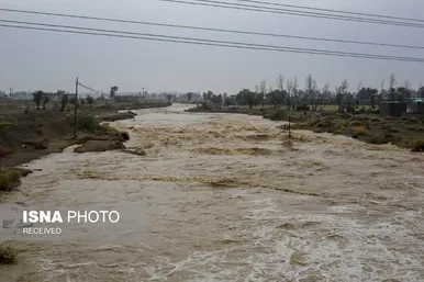 سیل در جنوب کرمان