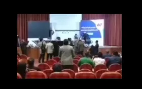 اعضای هیات مدیره توسعه عمران استان کرمان از سهامداران کتک خوردند + فیلم